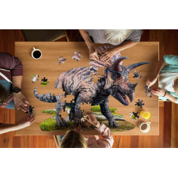 Puzzle 100p I AM Triceratops - IkaIpaka Royan