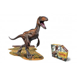 Puzzle 100p I AM Raptor - IkaIpaka Royan