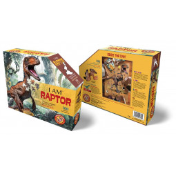 Puzzle 100p I AM Raptor - IkaIpaka Royan