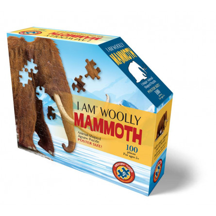 Puzzle 100p I AM Mammouth Laineux - IkaIpaka Royan