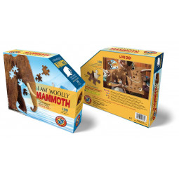 Puzzle 100p I AM Mammouth Laineux - IkaIpaka Royan