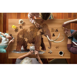 Puzzle 100p I AM Mammouth Laineux - IkaIpaka Royan