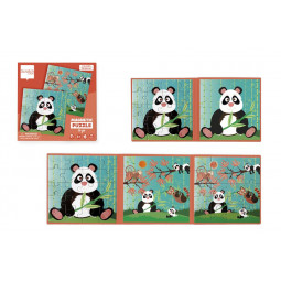 Puzzle 20p magnétique Panda - IkaIpaka Royan