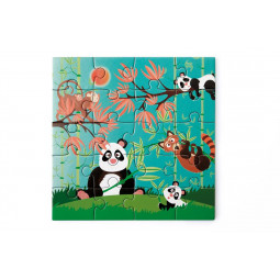 Puzzle 20p magnétique Panda - IkaIpaka Royan