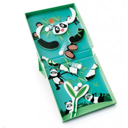 Circuit de billes + Puzzle magnétique Panda - IkaIpaka Royan