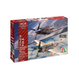 Maquette P47N/P51D WAR THUNDER - IkaIpaka Royan