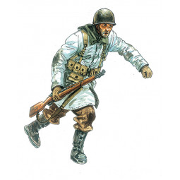 Figurines Infanterie US (hiver) - IkaIpaka Royan