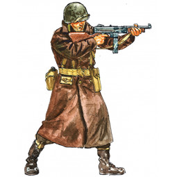 Figurines Infanterie US (hiver) - IkaIpaka Royan