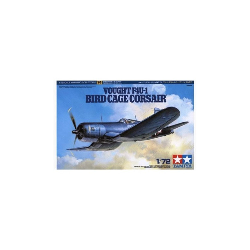 Maquette Vought F4U-1 Bird cage CORSAIR - IkaIpaka Royan