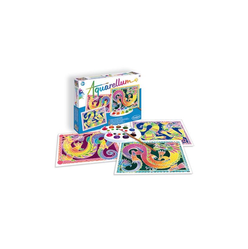 Aquarellum les Dragons Sentosphere Ikaipaka jeux & jouets Royan