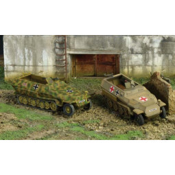 Maquette Sd. Kfz 251/1 Ausf. C - IkaIpaka Royan