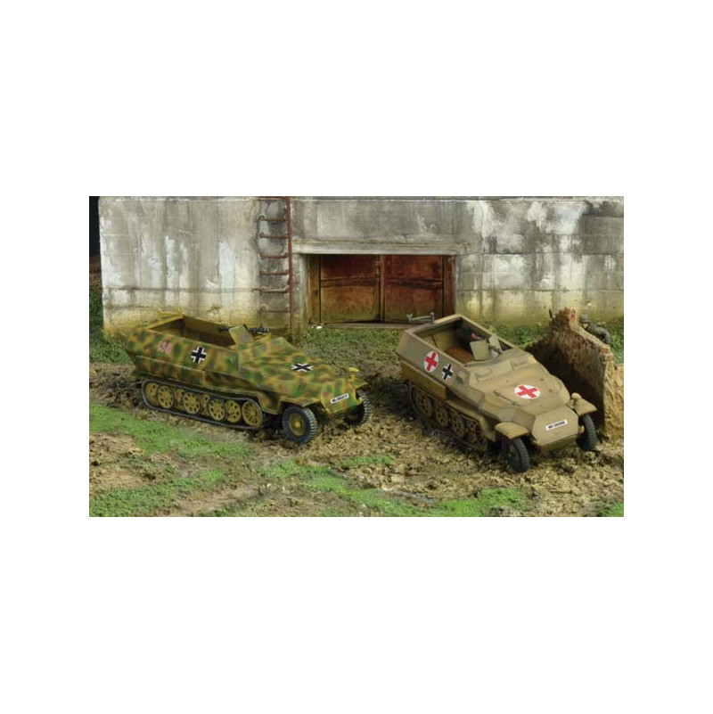 Maquette Sd. Kfz 251/1 Ausf. C - IkaIpaka Royan