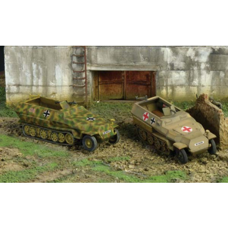 Maquette Sd. Kfz 251/1 Ausf. C - IkaIpaka Royan