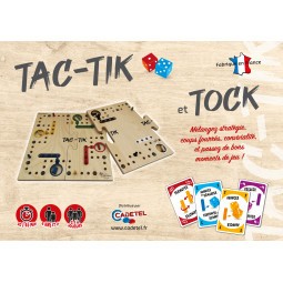 Jeu du Tac Tik (ou tac tic ou tock) - IkaIpaka Royan