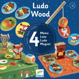 LudoWood 4 Jeux Djeco Ikaipaka jeux & jouets Royan