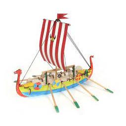 Maquette bois Bâteau Viking - IkaIpaka Royan