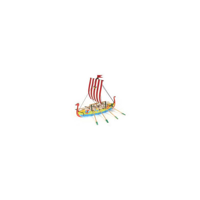Maquette bois Bâteau Viking - IkaIpaka Royan