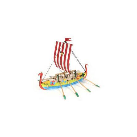 Maquette bois Bâteau Viking - IkaIpaka Royan