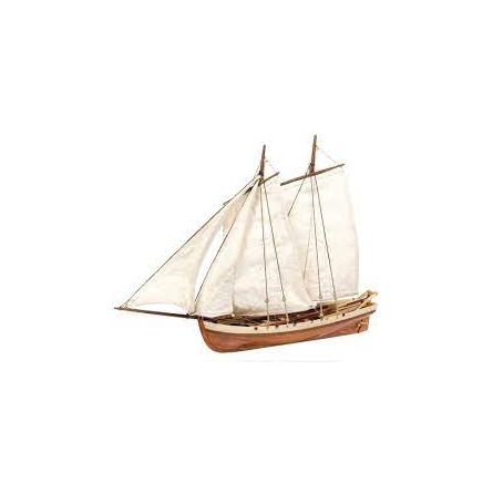 Maquette Bois Bâteau Auxiliaire Bounty - IkaIpaka Royan