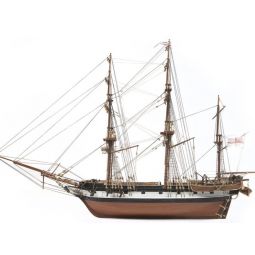 Maquette Bois Bâteau HMS BEAGLE sans voiles - IkaIpaka Royan