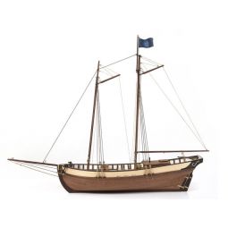Maquette Bois Bâteau POLARIS avec voiles - IkaIpaka Royan
