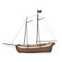 Maquette Bois Bâteau POLARIS avec voiles - IkaIpaka Royan
