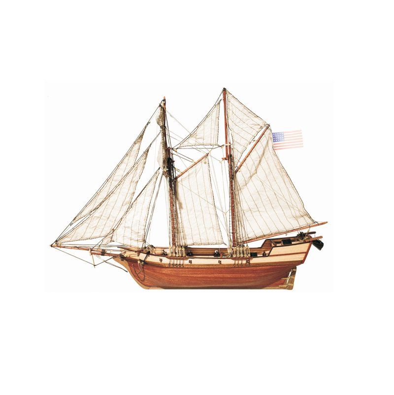 Maquette Bois Bâteau ALBATROS - IkaIpaka Royan