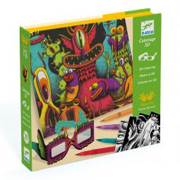 Funny Freaks Effet 3D Djeco Ikaipaka jeux & jouets Royan