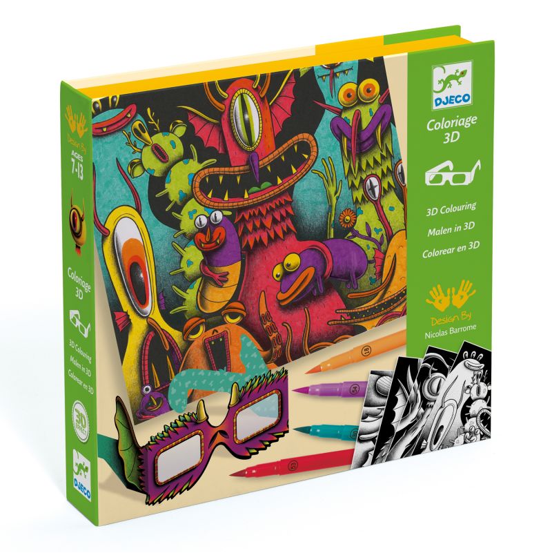 Funny Freaks Effet 3D Djeco Ikaipaka jeux & jouets Royan