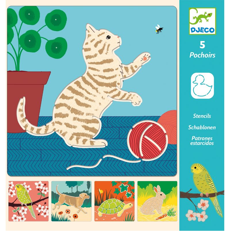 Pochoirs Petits compagnons - IkaIpaka Royan
