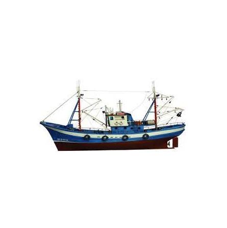 Maquette Bois Bâteau Pêche Virgin del Mar - IkaIpaka Royan