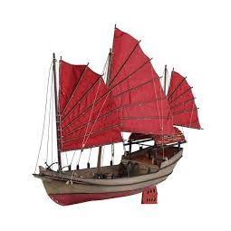 Maquette Bois Bâteau Jonque Chinoise - IkaIpaka Royan