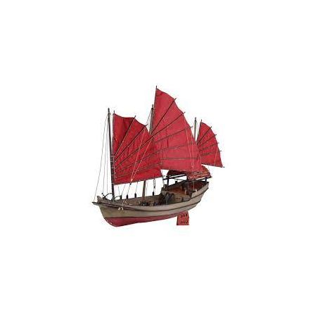 Maquette Bois Bâteau Jonque Chinoise - IkaIpaka Royan
