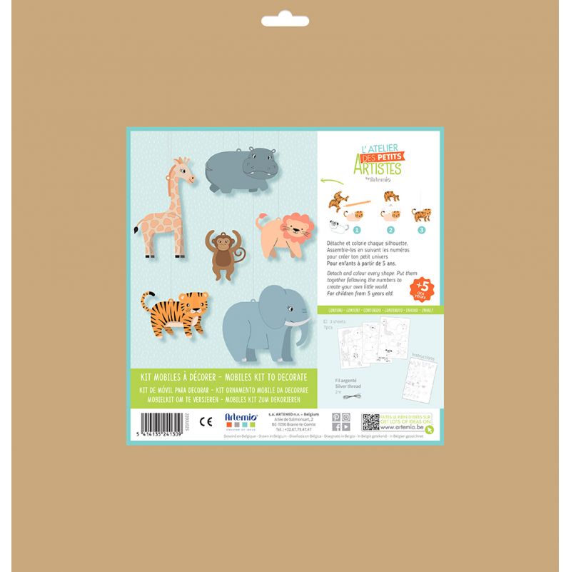 Kit pliage Animaux de la Savane - IkaIpaka Royan
