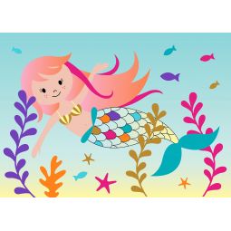 Cartes à paillettes Sirènes - IkaIpaka Royan