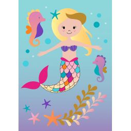 Cartes à paillettes Sirènes - IkaIpaka Royan