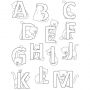 Tampon clear Alphabet Chats - IkaIpaka Royan