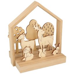 Atelier des petits artistes - maison bois - Forêt - IkaIpaka Royan