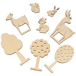 Atelier des petits artistes - maison bois - Forêt - IkaIpaka Royan