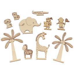 Atelier des petits artistes - maison bois - Savane - IkaIpaka Royan