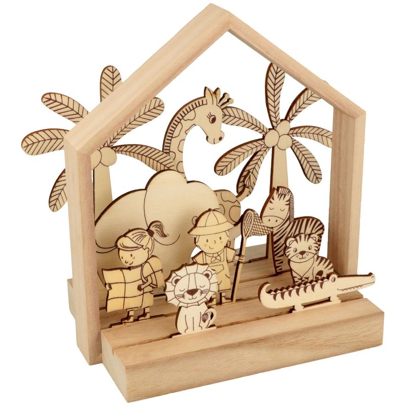 Atelier des petits artistes - maison bois - Savane - IkaIpaka Royan