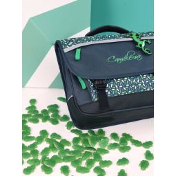 Cartable Green Geo 38cm Caméléon - IkaIpaka Royan