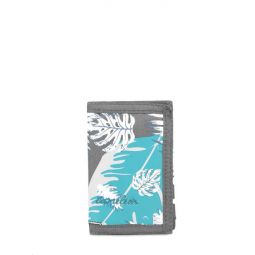 Porte monnaie Grey Trop Leaf Caméléon - IkaIpaka Royan