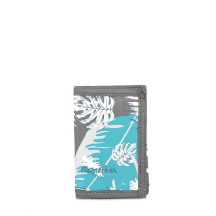 Porte monnaie Grey Trop Leaf Caméléon - IkaIpaka Royan