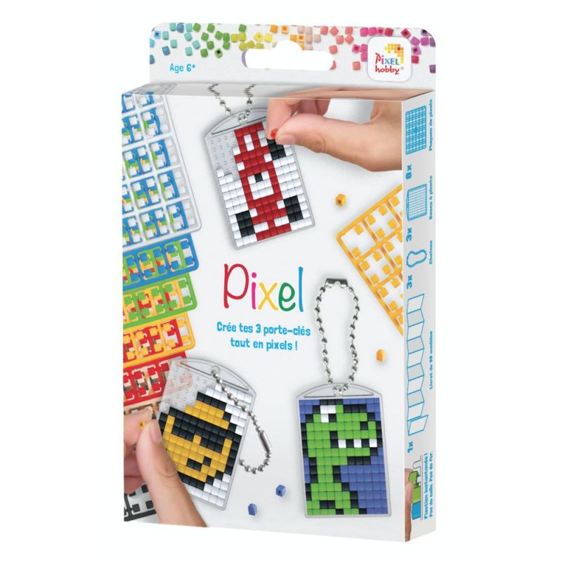 Pixel kit Porte-clefs Fun Oz Ikaipaka jeux & jouets Royan