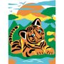 Peinture n° Junior Tifou le tigre - IkaIpaka Royan