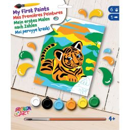 Peinture n° Junior Tifou le tigre - IkaIpaka Royan