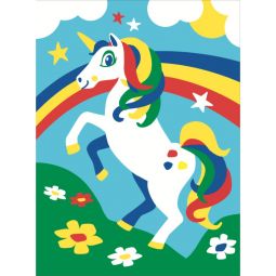 Peinture par n° Junior Lili la Licorne - IkaIpaka Royan
