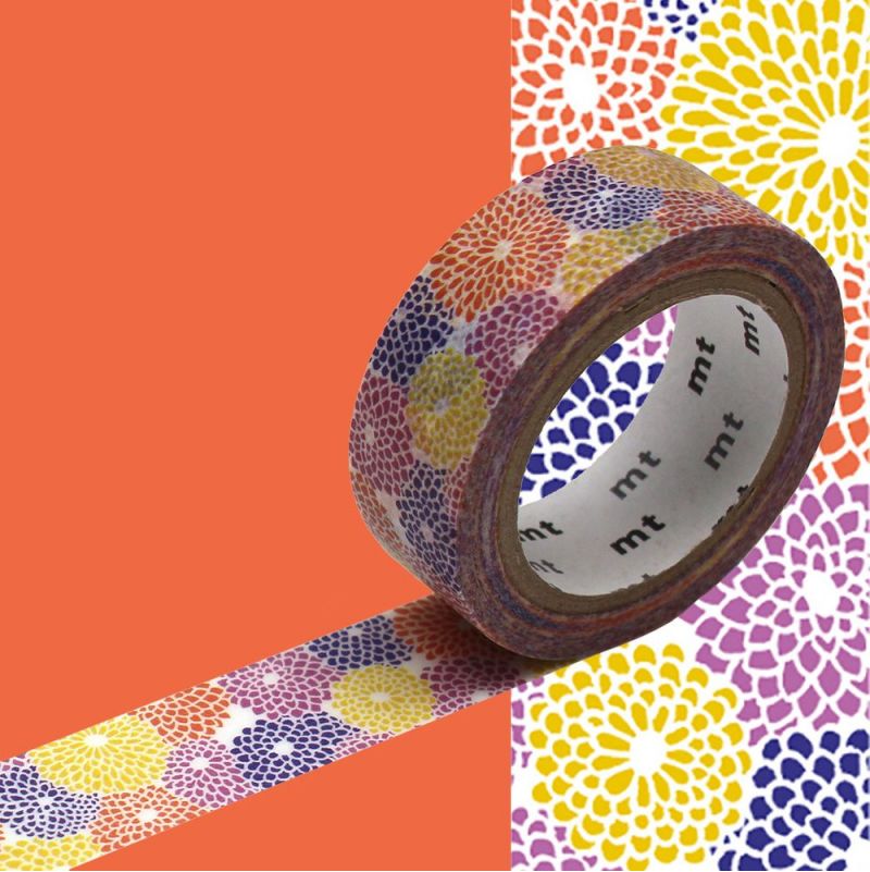 Masking Tape Sousou Dahlia - IkaIpaka Royan