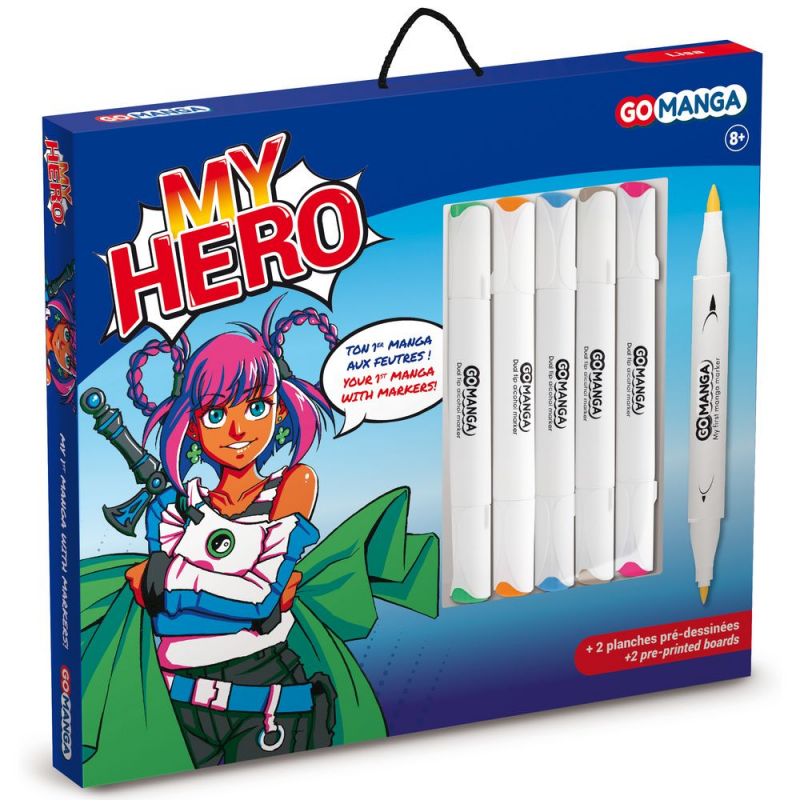 Go Manga My Hero Lisa Oz Ikaipaka jeux & jouets Royan